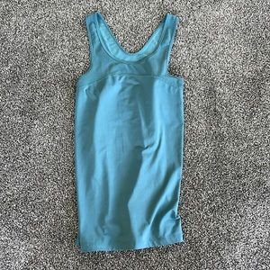 Nike tank top, teal blue in color, size medium